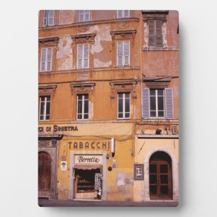 Tobacco Shop Perugia Poster Plaque