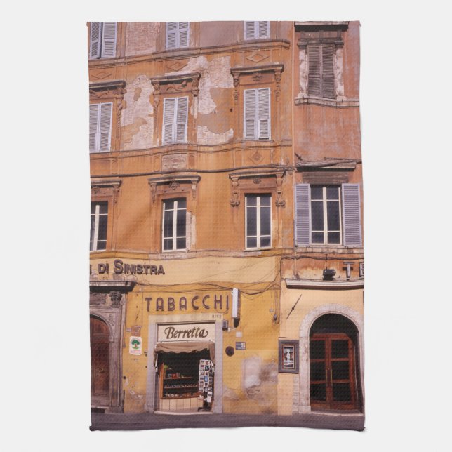 Tobacco Shop Perugia Poster Plaque iPad Air Cover Tea Towel (Vertical)