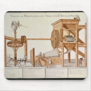Tobacco Sieving Machine from the Royal Tobacco Mouse Pad