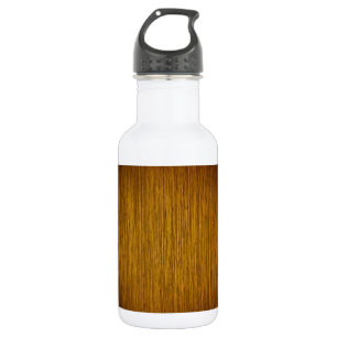 Tobacco Sunburst Grainy Wood Background 532 Ml Water Bottle