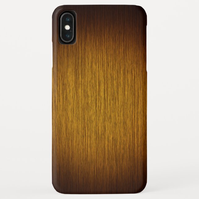 Tobacco Sunburst Grainy Wood Background Case-Mate iPhone Case (Back)