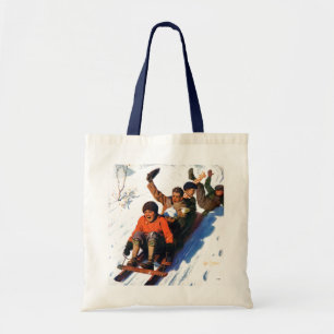 Tobagganing Tote Bag