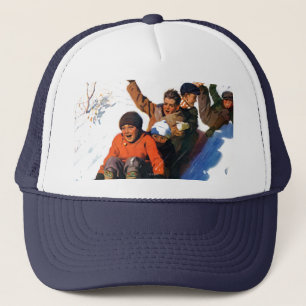 Tobagganing Trucker Hat