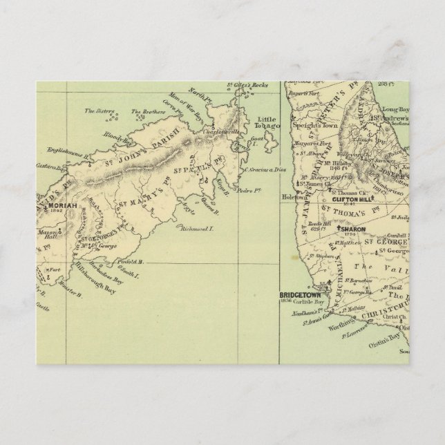 Tobago Barbados Postcard (Front)