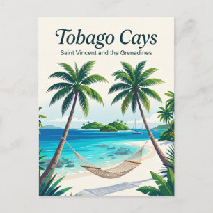 Tobago Cays Saint Vincent and the Grenadines Postcard