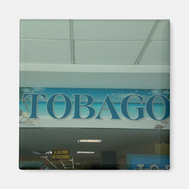 TOBAGO MAGNET (Front)