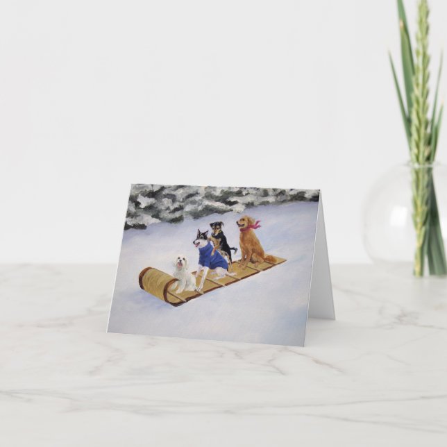 Tobbagan Tails note card (Front)