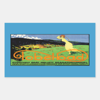 Tobelbad Rectangular Sticker