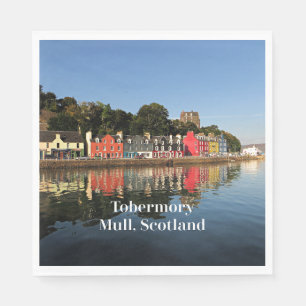 Tobermory, Mull, Scotland Napkin