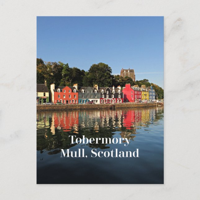 Tobermory, Mull, Scotland Postcard (Front)