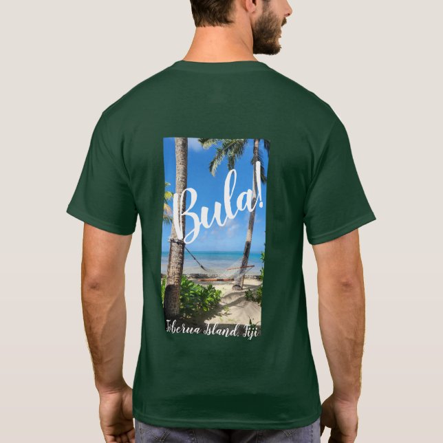 Toberue Island, Fiji T-Shirt (Back)