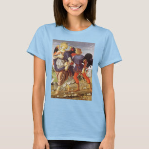 Tobias and the Angel by Andrea del Verrocchio T-Shirt