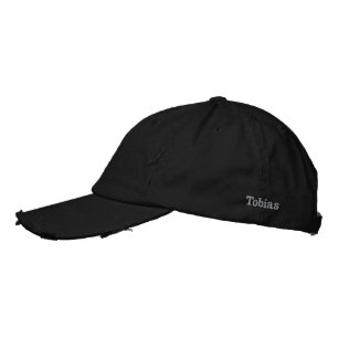 "Tobias" Mens Name Embroidered, Embroidered Hat