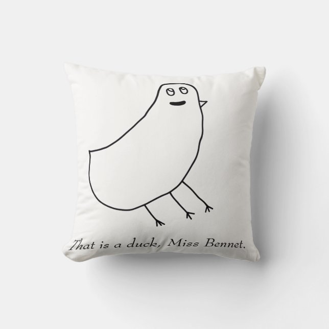 TOBS Duck Cushion (Front)