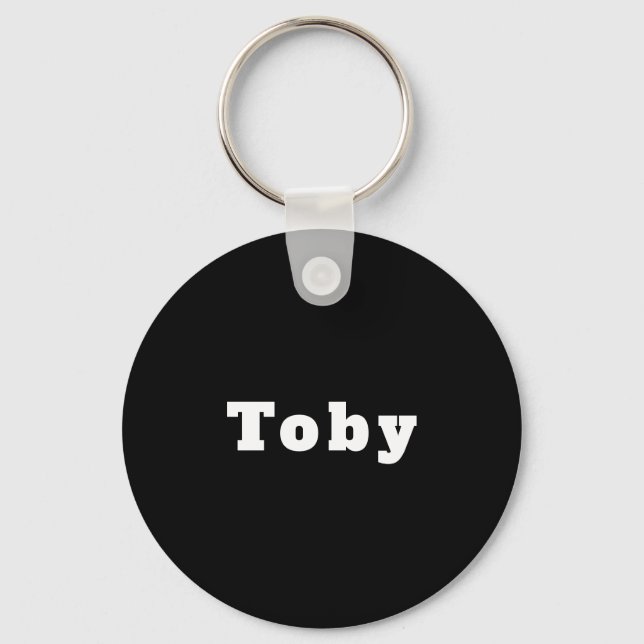 Toby Key Ring (Front)