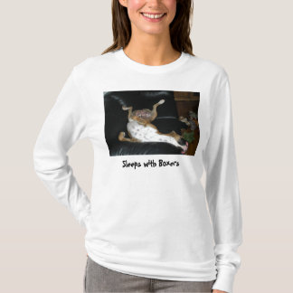 Toby, Sleeps with Boxers T-Shirt