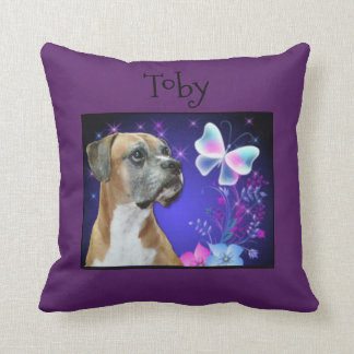 Toby The Boxer Cushion