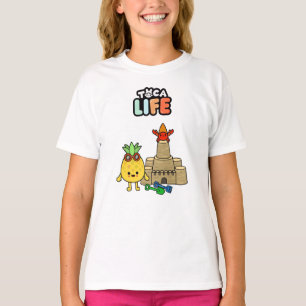 Toca Life Toca Boca Toca World Beach T-Shirt