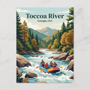 Toccoa River, Georgia, USA Postcard