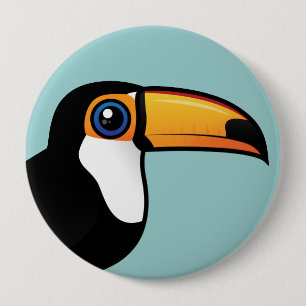 Toco Toucan 10 Cm Round Badge