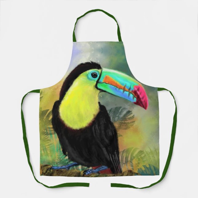 Toco Toucan Apron (Front)