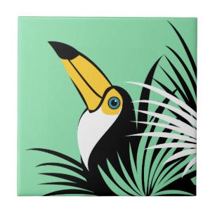 Toco Toucan Art Tiles