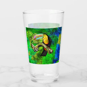 Toco Toucan Bird Glass - Exotic
