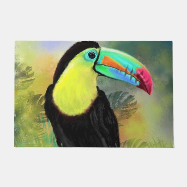 Toco Toucan Doormat (Front)