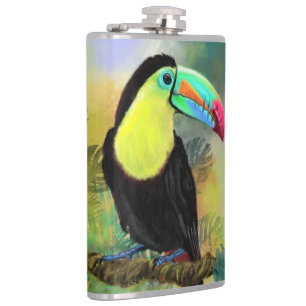 Toco Toucan Flask