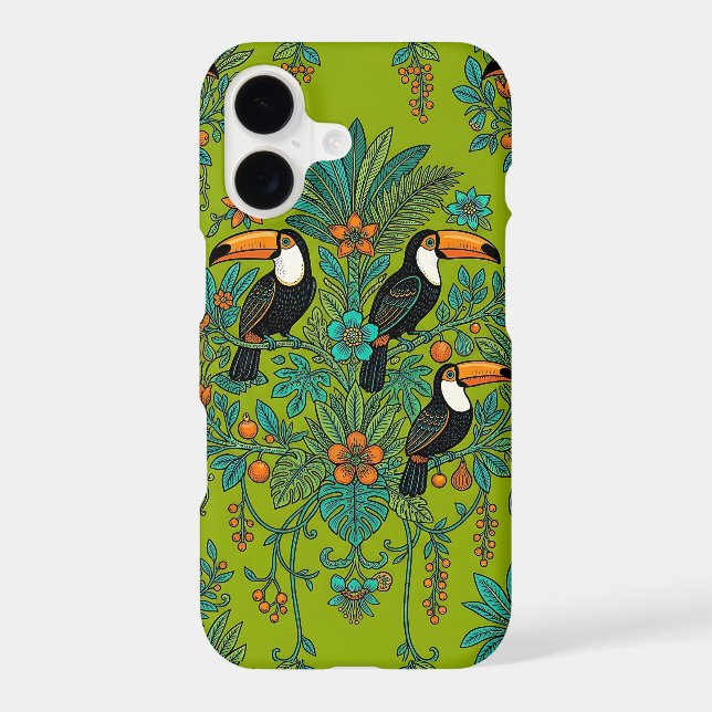 Toco Toucan iPhone 17 Slim Fit Case (Back)