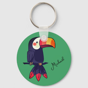 Toco Toucan Key Ring