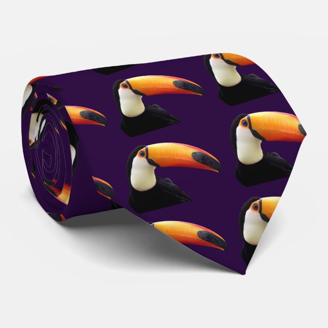Toco Toucan Tie (Rolled)
