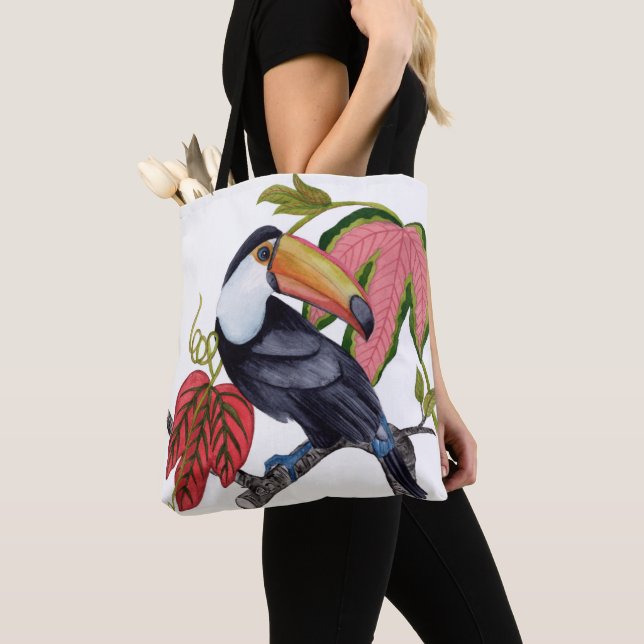 Toco Toucan Tote Bag (Close Up)