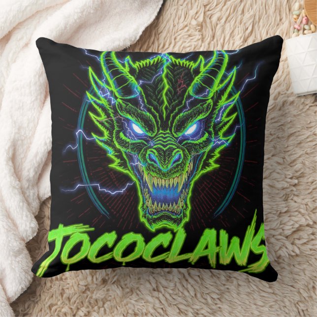 TOCOCLAWS Biohazard Skeleton: Radioactive Gas Mask Cushion (Blanket)