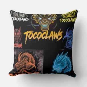 TOCOCLAWS Dragon Battalion: Toxic Biohazard Sticke Cushion