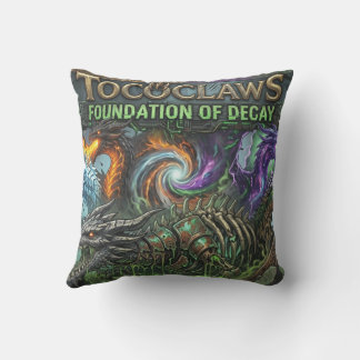 TOCOCLAWS Foundation of Decay Undead Dragon Banner Cushion