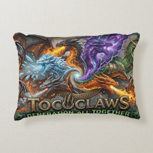 TOCOCLAWS Generation All Together - Epic Elemental Decorative Cushion