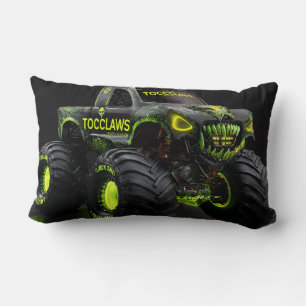 TOCOCLAWS Swamp Beast: Toxic Skull Monster Truck Lumbar Cushion