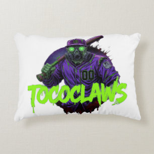 TOCOCLAWS Wasteland Stalker: Radioactive Ghoul  Decorative Cushion