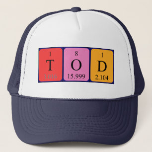 Tod periodic table name hat