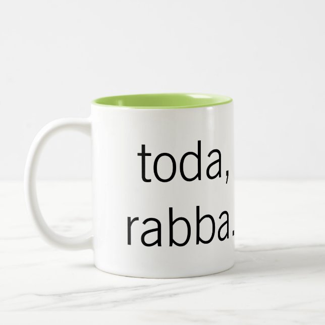 Toda, Rabba Mug (Left)