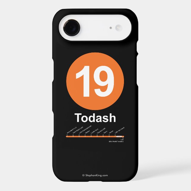 Todash Case-Mate iPhone Case (Back)