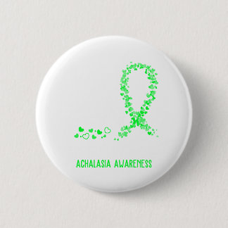 Today and Everyday I Support My Hero Achalasia 6 Cm Round Badge