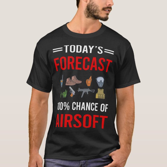 Today Forecast Airsoft T-Shirt (Front)