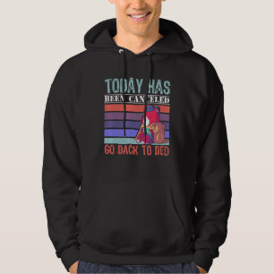 Today Has Been Cancelled Go Back To Bed  Gamer Bea Hoodie