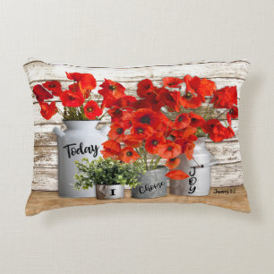 Today I Choose Joy Accent Throw Pillow