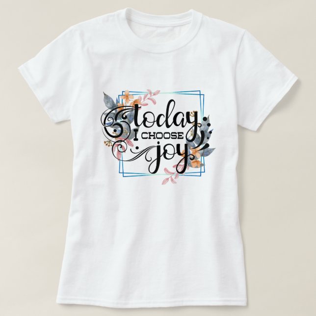 Today I Choose Joy  Tank Top (Design Front)