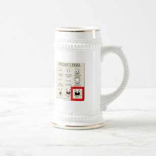 Today I Feel Chaotic Evil Beer Stein