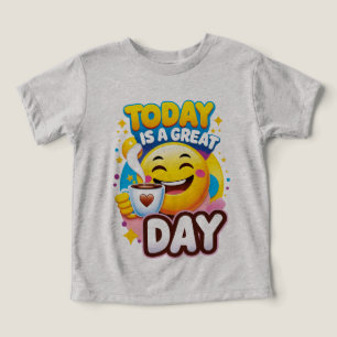 Today is a Big Day - Colorful Design Happy Emoji