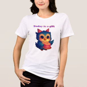 Today is a Gift – Gratitude-Inspired T-Shirt Tri-Blend Shirt